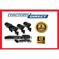 KOREA SPEC 4 CHANNEL  CCTV 2MP + SUPER IR CAMERA