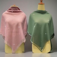 (SHANAEXCLUSIVE) bawal batu tabur PREMIUM cotton voile KELIM TEBAL on point Batu copy