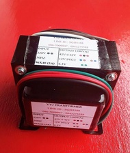 หม้อแปลง INPUT 220V OUTPUT 42V x 2  12V  9V x 2  6.3V  (5A)