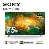 Sony 75吋4KHDR連網液晶電視 KD-75X8000H