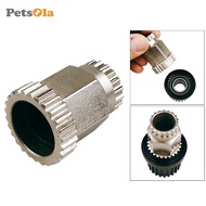 [PETSOLA] Anti Rust Bike Freehub Remover Tool Steel Hub Dismantler for DT Swiss 54T Star Ratchet Rep