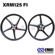 Enkei Mags 5 Spokes 522 Mags for Dash II XRM 125 Fi Wave 125 Fi 1.6x1.6x17 (pair) 522 Mags Front And