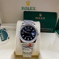 Rolex Datejust นาฬิกาข้อมือสแตนเลส หน้าปัดดำ 📌งาน CC  📌R7  Factory  📌ขนาด 36  mm 📌ระบบออโต้