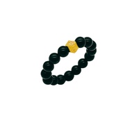 Top Cash Jewellery 999 Gold Prosper "FU" Charm Ring