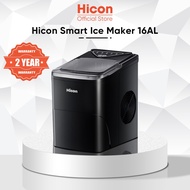 Hicon mesin pembuat ais Mini Home Electric Automatic Fast Ice Maker15kg/24H Commercial Coffee  HZB-1