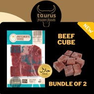[Taurus] Beef Cube (500g x 2 pack) Halal