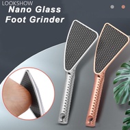 LOOKSHOW Nano Glass Foot Grinder Foot Board File Dead Skin Calluses Removal Foot Repair Skin File Fo
