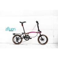 AVRO Foldable Bicycle (Brompton / Pikes / 3Sixty / Dahon / Fnhon / 9-speed / Disc Brake / tri-fold / 16-inch)