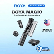 BOYA Magic ANC Transformable Wireless Microphone 4 Forms in 1 for Camera/Phone/DSLR/Mirrorless