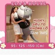 (HCM-Hỏa tốc 2h) Chó Husky bông siêu to khổng lồ cute đủ size từ EDAS HOUSE