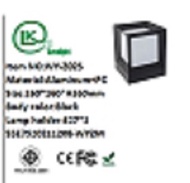 ไฟหัวเสา ทรงสี่เหลี่ยม **แถมฟรี หลอดE27 13W*รองรับไฟบ้าน220v เปลี่ยนหลอดได้ขั้ว E27 มาตรฐาน วัสดุแข็