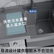 All-in-One 7l8k Washing Machine Table Household Pool Laundry Tub Balcony Basin Countertop Laundry La