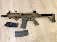 二手 VFC XCR MINI AEG全金屬電動槍 沙色版 電槍 通用M4彈匣 5.56