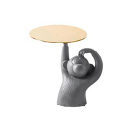 Nordic Coffee Table Creative Tray Side Table Living Room Irregular End Table Modern Art Design Small