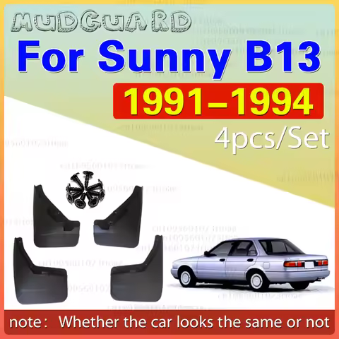 MudGuards For Nissan Sentra B13 Tsuru V16 Sunny 1991~1994 1992 1993 Mud Flaps Splash Front Rear Whee