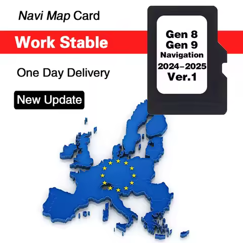 GEN8 GEN9 Update TF Card Europe UK Maps Sat Nav GPS 8GB Maps 2024/2025 Data for Lexus Toyota Car Nav