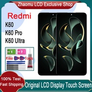 Original AMOLED Redmi K60 K60 Pro K60 Ultra LCD Display Touch Screen Replacement