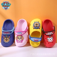 ❏PAW Patrol Children's Sandals Kids Beach Shoes Boys And Girls  Kids shoes.Children's Sand Garden Shoes. Hole shoes. Cro