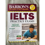 [preloved] barron's book IELTS practice practice principles collection of IELTS academy & general mo