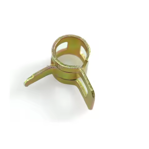 25x 6mm 1/4" Vacuum Spring Clips Action Hose Clamps