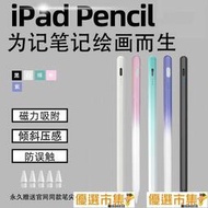 瑤瑤優選~apple pencil電容筆適用於ipad觸控屏筆尖頭平板手寫筆粉