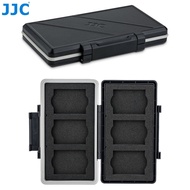 JJC 6 Slots Waterproof  XQD Memory Card Case Cfexpress Type B Card Storage Organizer for Nikon Z6 Z7 D850 D500 D6 D5 D4S D4 Panasonic Lumix GH6 DC-S1 DC-S1R Camera