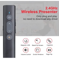 Laser Pointer Presentation 2.4G Wireless PowerPoint Clicker Remote Control PPT Pen PPT Remote Contro