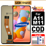 LCD Samsung A11 M11 Original Fullset ori Asli Touchscreen Untuk Glass Touch Screen Digitizer