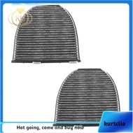 2Pcs Car Cabin Air Filter Cooling System 2128300318 2048300018 for - W204 W212 Activated Air Filter