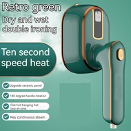 2 Year Warranty  HX-6198 STEAM IRON  iron Mini Handheld Portable Rotatable household travel 1000W st