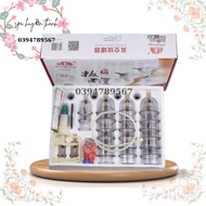 32 Cup Vacuum Cupping Set, 32 Cup Flameless Cupping Set