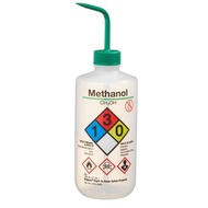 Nalgene Wash Bottle, LDPE, with Label Methanol