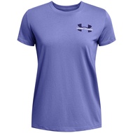 Under Armour Women's Logo T-Shirt - Baja/Sonar Blue