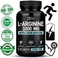 100% Original products.120 Capsule.100% Natural L-Arginine Nitric oxide Supplement.Ee