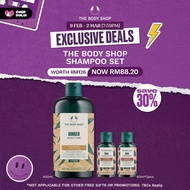 [3.3 Pre-Sale 9 Feb - 2 Mar 2026] The Body Shop Ginger Scalp Care Shampoo Set