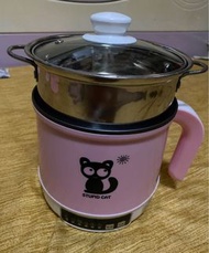 多功能 小型 煮食煲 連蒸架 煮 公仔麵 飯煲 煲粥 火鍋 保溫