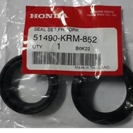 51490-KRM-852/2 Front Shock Seal Set Genuine Pcx125 Pcx150 Year 2014-2018 MSX125 CBR150R 1 Pair 2 Si