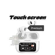 Latest wireless Bluetooth Earphone with Typc-C port Smart Touch Screen  ANC Noise Cancelling  Bluetooth Earbuds with LCD Display VS SAMSUNG headset  smartwatch hk9 ultra 2 h13