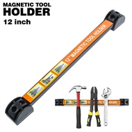 Magnetic Tool Bar Organizer Rak Magnet Perkakas Bengkel Gantung Tongkat Display  8-24 Inch - 6682