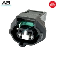 2 Pin Toyota 3UZ-FE Lexus GS300 GS350 Engine Oil Level Sensor Socket Connector
