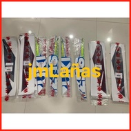 ◴ ☈ ♣ SGP GENUINE STICKER / DECALS / TAPE for BODY / SIDE COVER RAIDER 150 R150 fi SOLD AS SET LEFT