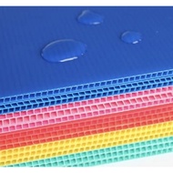 Impra Board 3mm 21mm x 30mm Polyplast Board PP Straw Board Plastic Board Hollow Sheet Flute