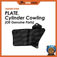 SUZUKI V100 PLATE, Cylinder Cowling (OE Genuine Parts)