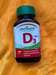 Jamieson Vitamin D3 1000IU 維他命D3 1,000IU