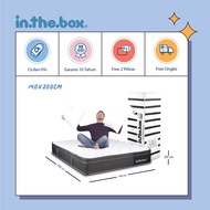 Kasur Spring Bed INTHEBOX PLUS (Plush Top) -  FREE Bantal  Ukuran 90x200 100x200 120x200 140x200 160x200 180x200 &amp; 200x200