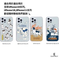 🇰🇷A dog of flanders poster Clear Case 法蘭德斯之犬 透明手機保護殼 適用於 iPhone13 iPhone12 iPhone11