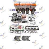 D4BB H100 Overhaul Rebuild Kit For Hyundai D4BA Piston Rings Cylinder Liner Full Gasket Set 23410-42