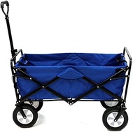 Shopping Cart Outdoor Shopping Cart Folding Shopping Trolley Luggage Cart On Wheels for Shopping, Groceries, Laundry Grocery Cart Grocery Cart (Blue) vision