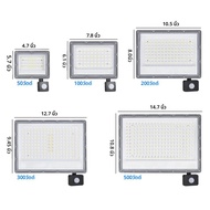 LED FloodLight PIR Motion Sensor 50W 100W 200W 300W 500W กันน้ํากลางแจ้ง Reflector LED Spotlight สํา