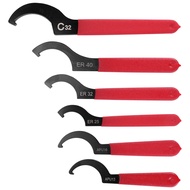 6 Pieces Spanner Wrench Set Adjustable Coilover Wrench Spanners Hook Wrenches Tools Coilover Wrench 